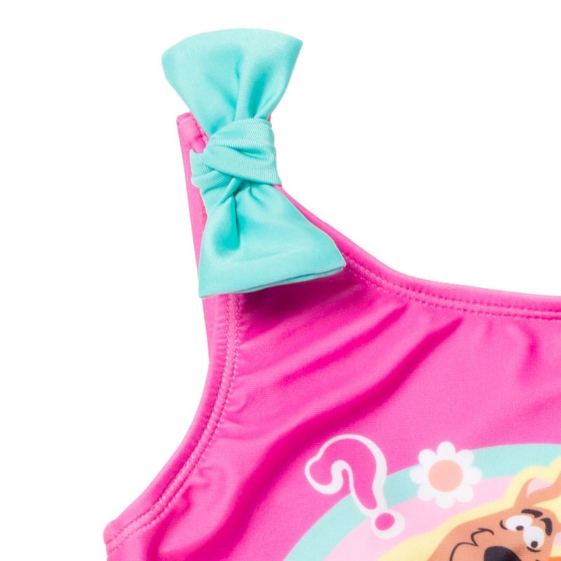 Scooby Doo Shaggy Scooby-Doo Girls One Piece Bathing Suit Little Kid to Big Kid, 5 of 8