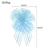 Unique Bargains Christmas Wedding Car Basket Gift Wrapping Big Organza Pull Bow 10 Pcs - 2 of 4