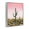 Stupell Industries Saguaro Glow Cactus Framed Giclee Art - 2 of 4