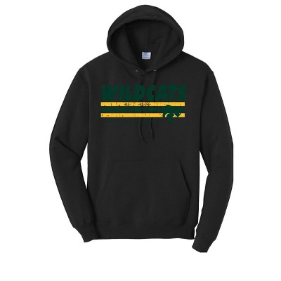 Adult Livonia High School Wildcats Name Classic Fleece Hoodie