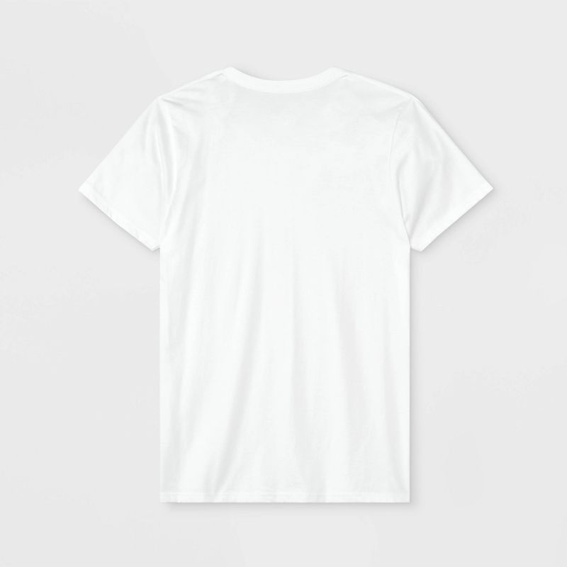 Men's 4+1 Bonus Pack Short Sleeve V Neck Undershirt - Goodfellow & Co™ White, 2 of 4
