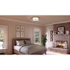 Urban Ambiance Luxury Minimalist Ceiling Light,  5.5"H x 15.375"W,  Brushed Nickel Finish, UHP3150 - 2 of 4