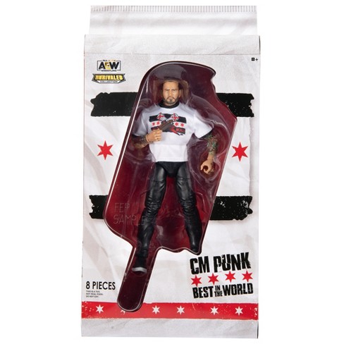 Aew Ringside Exclusive First Dance Cm Punk Action Figure : Target