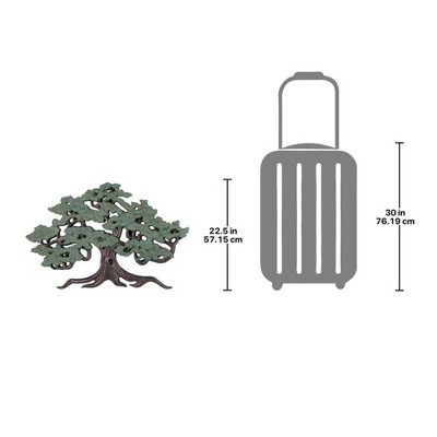 Eternal Tree of Life Large Resin Wall Sculpture in Faux Bronze Verdigris