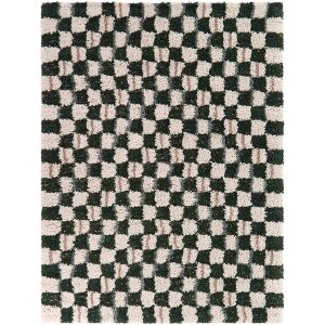 Balta Rugs Checkered Plush Shag Area Rug - 1 of 4