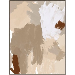 32" x 42" Modest by Urban Road Framed Canvas Wall Art Print - Amanti Art: Modern Style, Lithograph, Vertical Layout - 1 of 4