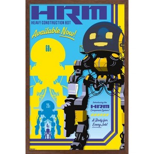 Trends International Netflix The Electric State - Herman By Eric Tan Framed Wall Poster Prints - 1 of 4