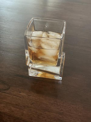 JoyJolt Carre Square Scotch Glasses, Old Fashioned Whiskey Glasses  10-Ounce, Ultra Clear Whiskey Gla…See more JoyJolt Carre Square Scotch  Glasses, Old