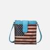 MKF Collection Josephine Vegan Leather Women’s FLAG Crossbody Bag by Mia K - 2 of 4