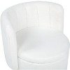 Kumasinova 360 Degree Swivel Accent Chair,Back Sofa Chair with Storage Space,Swivel Barrel Chair for Living Room,Bedroom,Study,Office - 4 of 4