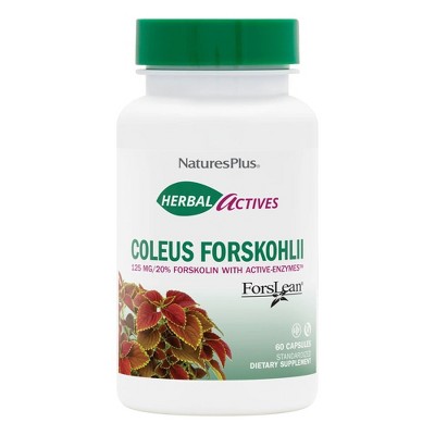 Herbal Actives Coleus Forskohilli Forslean by Nature's Plus  -  60 Capsule