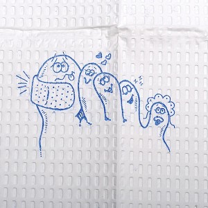 McKesson Procedure Towel Waffle Embossed / Non-Radiopaque 1 Case(s), 500 Towels/ Case - 1 of 4