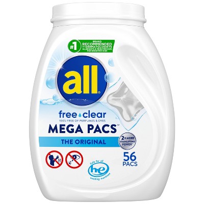 Image of All Free Clear Mega Pacs - 82.9oz/56ct