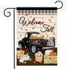 Briarwood Lane Garden Flag 12x18 For Outdoor Welcome Fall Black Truck For Fall Garden Flag Flags For Outside - 2 of 4