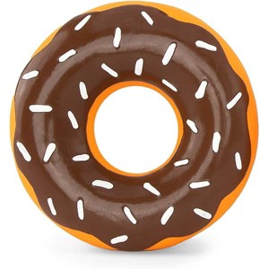 ZippyPaws Latex Donutz, Durable Dog Toy for Interactive Play, No Stuffing - Chocolate - 1 of 1
