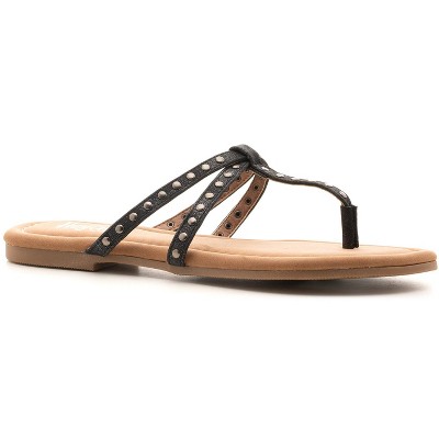 Corkys Boutique Hey Girl Swimsuit Studded Slip-on Thong Sandal
