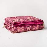 Printed with Fringe The End Pages Print Quilt Magenta - Opalhouse™ designed with Jungalow™