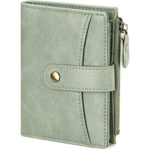 FATMOON Women’s Wallet - Slim RFID Blocking Bifold Wallet -with Zipper Coin Pocket,Lightweight & Stylish for Travel,Daily Use and Shopping - 1 of 4