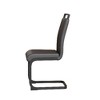 CAVINAS Modern Dining Chairs, Faux Leather High Back Upholstered Side Chair with C-shaped Tube Metal Legs, Guest Office Chair - 2 of 4