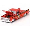 Chevrolet Silverado Truck "Clod Buster" Orange w/Black Stripes "Tamiya x Kaido House" Special 1/64 Diecast Model Car by Mini GT - 2 of 4