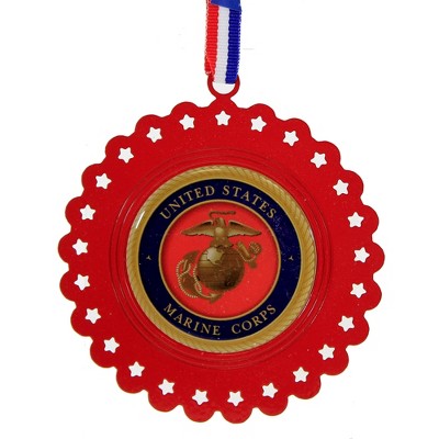 Holiday Ornament 4.0" United States Marine Corps Serve Proud  -  Tree Ornaments