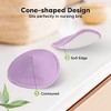 KeaBabies 14pk Organic Nursing Pads, Washable Breast Pads for Breastfeeding, Reusable Nipple Pads, Breastfeeding Essentials - 4 of 4