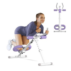 Adjustable Ab Machine Full Body Workout for Home Gym, Core & Abdominal Trainer Fitness Equipment for Body Shaping - 1 of 4