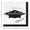 Creative Converting Graduate School Spirit White Paper Beverage Napkins 108ct - 4 of 4