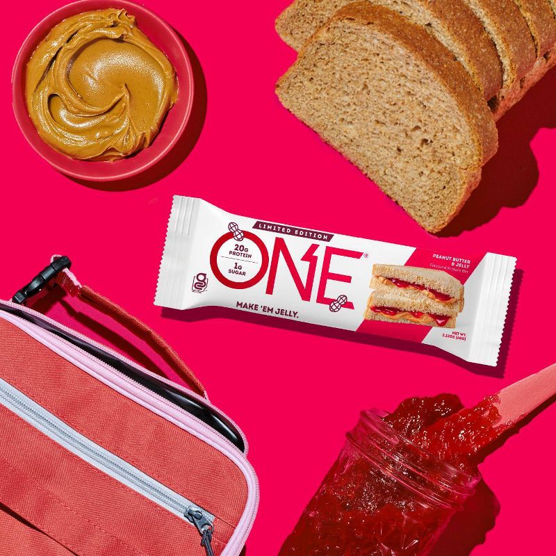 ONE Bar Protein Bar - Peanut Butter and Jelly - 4ct, 4 of 5