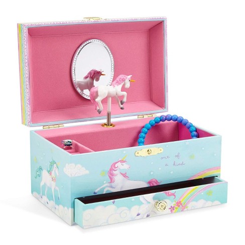 Jewelkeeper Girl's Musical Jewellery Storage Box With Pull-out Drawer ...