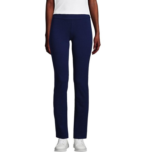 Lands' End Women's Starfish Mid Rise Slim Leg Elastic Waist Pull On Pants Lands' End Women's Starfish Mid Rise Slim Leg Elastic Waist Pull On Pants