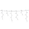 Celebrations Icicle Christmas Lights, Platinum Brilliant LED Micro/5mm RGBW 150 ct - 16 ft. - 3 of 4