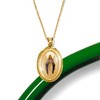 Ross-Simons Italian 14kt Yellow Gold Miraculous Medal Pendant Necklace With Multicolored Enamel - 4 of 4