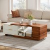 Hommoo Extendable Coffee Table with 2 Drawers - 2 of 4