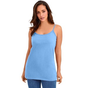 Jessica London Stretch Cotton Cami - 1 of 4
