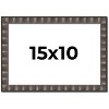 PosterPalooza | Photo Size Deco Black Picture Frame - UV Acrylic, Foam Board Backing, Hanging Hardware - 2 of 4