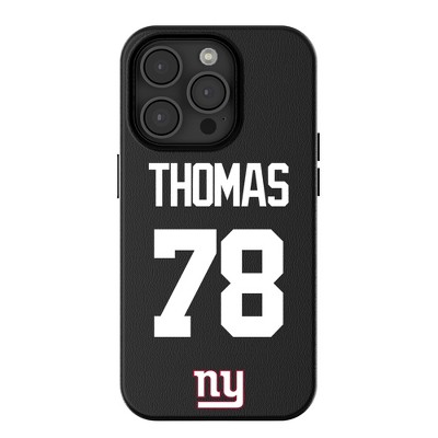 Keyscaper NFL New York Giants Players Game Tactic MagSafe Compatible Cell Phone Case for Apple iPhone