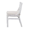 bali & pari Carwyn Rattan Dining Chair White - 4 of 4