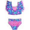 RuffleButts Baby Girls UPF50+ Butterfly Tankini - 2 of 4