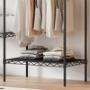 Garment Rack Heavy Duty Clothes Rack, Metal Clothing Rack with 4 Hang Rods & 8 Adjustable Shelves, Freestanding Wardrobe Closet Garment Rack - 4 of 4