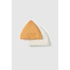 Baby 2pk Little Snoopy Halloween Cap Set - White/Orange - 2 of 4