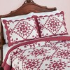 Collections Etc Star Patchwork Sham Set - 2 of 3