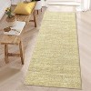 Washable Runner Rug – Non-Slip Minimalist Accent Rug for Hallway, Kitchen & Laundry, Soft, Low Pile, Solid Color - 3 of 4