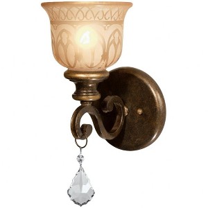 Crystorama Lighting Norwalk 1 - Light Sconce in  Bronze Umber - 1 of 2