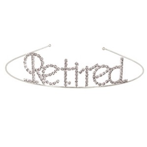 Beistle Retired Royal Rhinestone Tiara, (1/Box) Multicolored - 1 of 1
