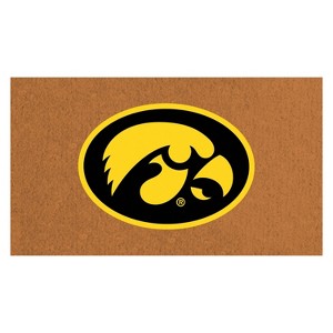 Coir Mat, 16"x28", University of Iowa - 1 of 4