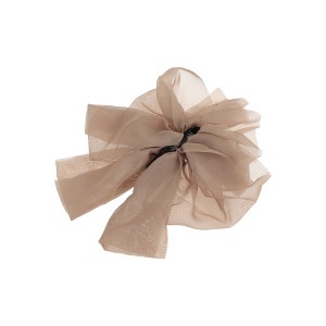 Unique Bargains Women's Fashion Banana Tulle Hair Clips 1 Pc - 1 of 4