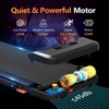 KERDOM Walking Pad Under Desk, Portable Treadmill for Home and Office, 2 in 1 Walking Pad with Remote Control 350LB Capacity, 2.5HP Treadmill with LED - 4 of 4