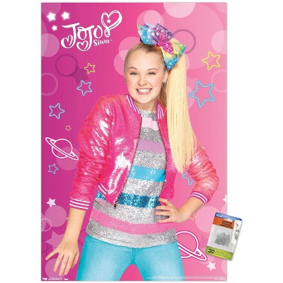 Trends International Jojo Siwa - Pink Unframed Wall Poster Prints