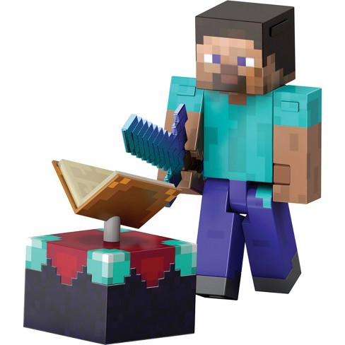 Minecraft Steve Diamond Level Mini Figure Target